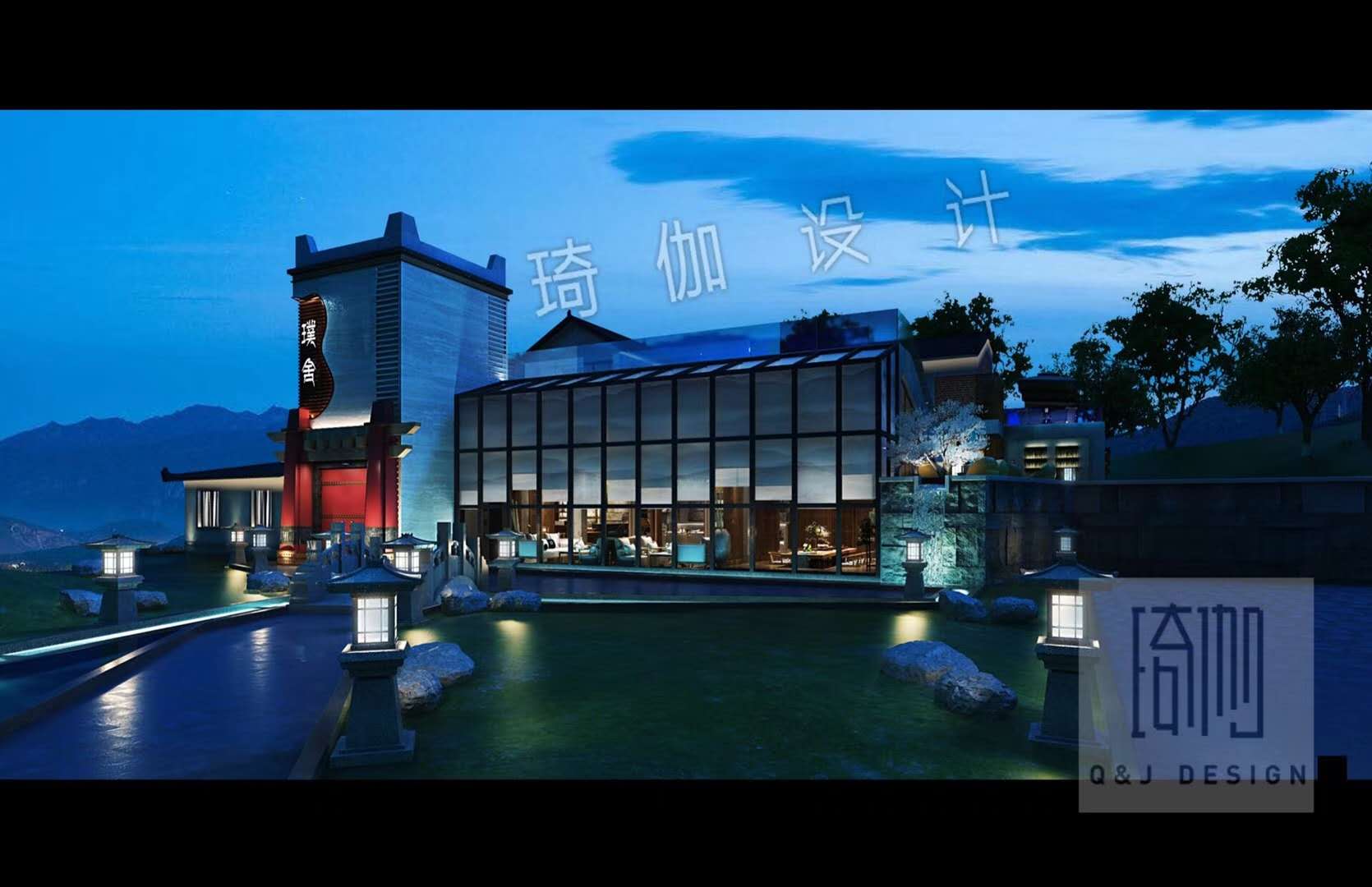 四川阿壩<璞·舍 >民宿酒店外景設計圖1